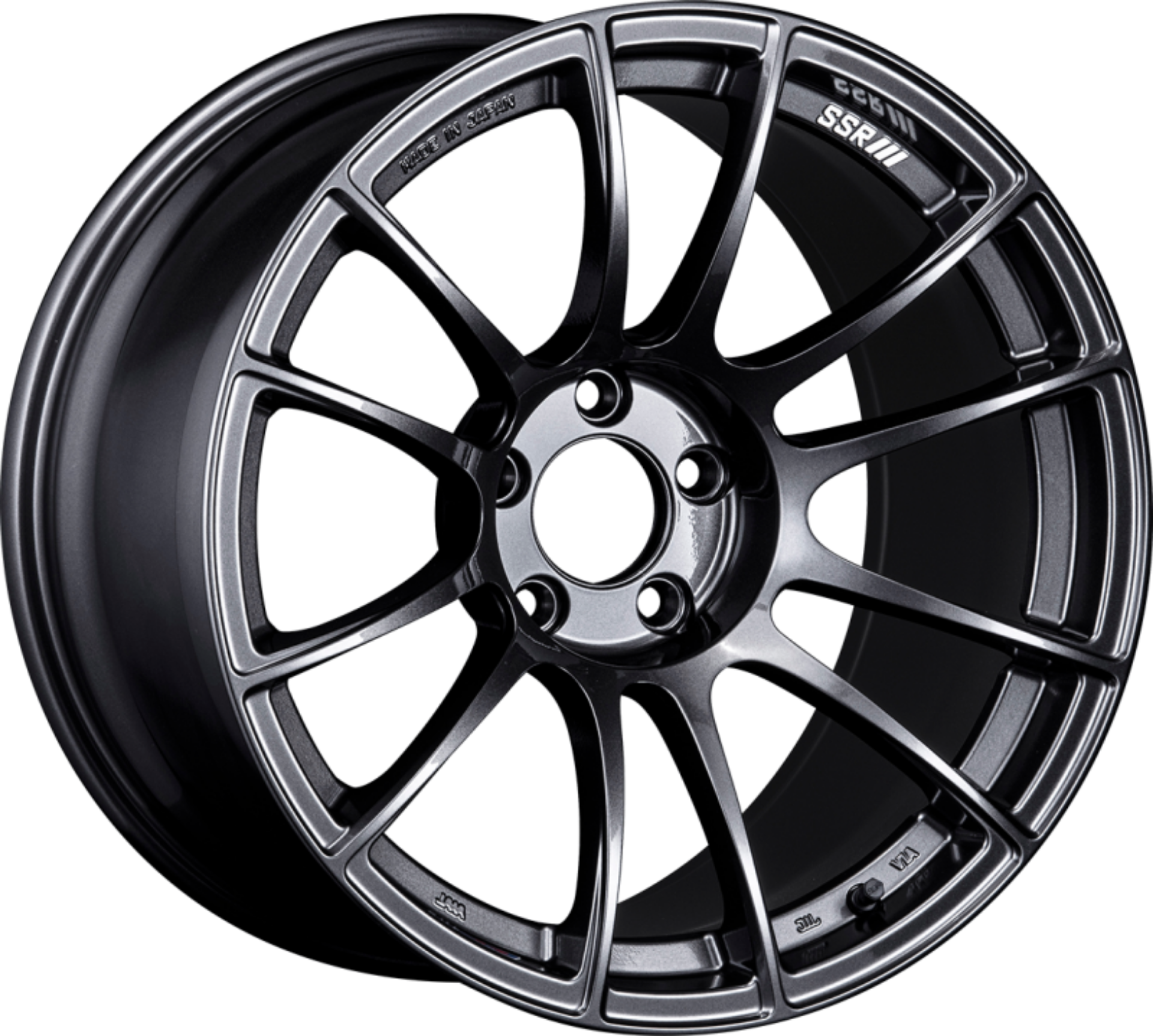 Picture of SSR GTX04 18x10-5 5x114-3 15mm Offset Dark Gunmetal Wheel