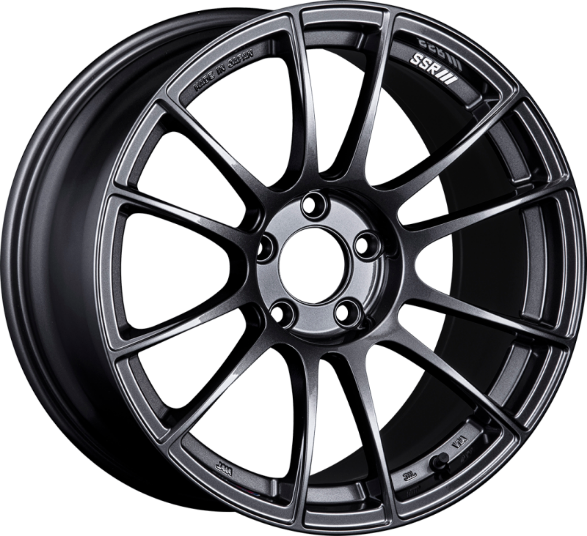Picture of SSR GTX04 19x10-5 5x112 35mm Offset Black Graphite Wheel