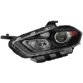 Picture of xTune Dodge Dart 13-15 Driver Side Projector Headlight - OEM Left - Black HD-JH-DDART13-H-OE-L