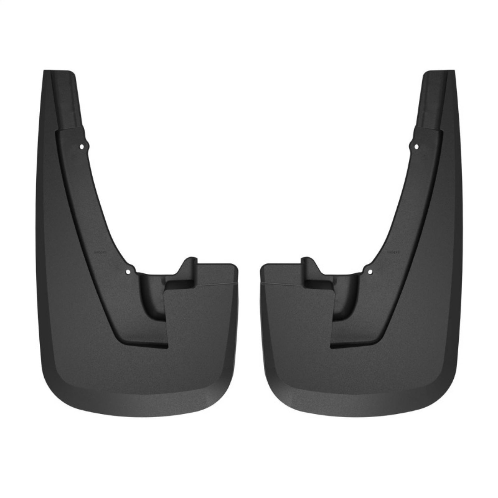 Picture of Husky Liners 19-22 RAM 2500-3500 w-o OEM Fender Flares Custom Front Mud Guards - Black