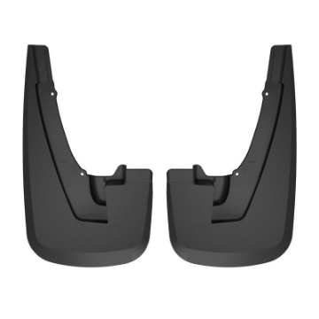 Picture of Husky Liners 19-22 RAM 2500-3500 w-o OEM Fender Flares Custom Front Mud Guards - Black