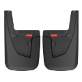 Picture of Husky Liners 19-22 RAM 2500-3500 w-o OEM Fender Flares Custom Rear Mud Guards - Black