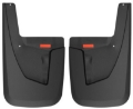 Picture of Husky Liners 19-22 RAM 2500-3500 w-o OEM Fender Flares Custom Rear Mud Guards - Black