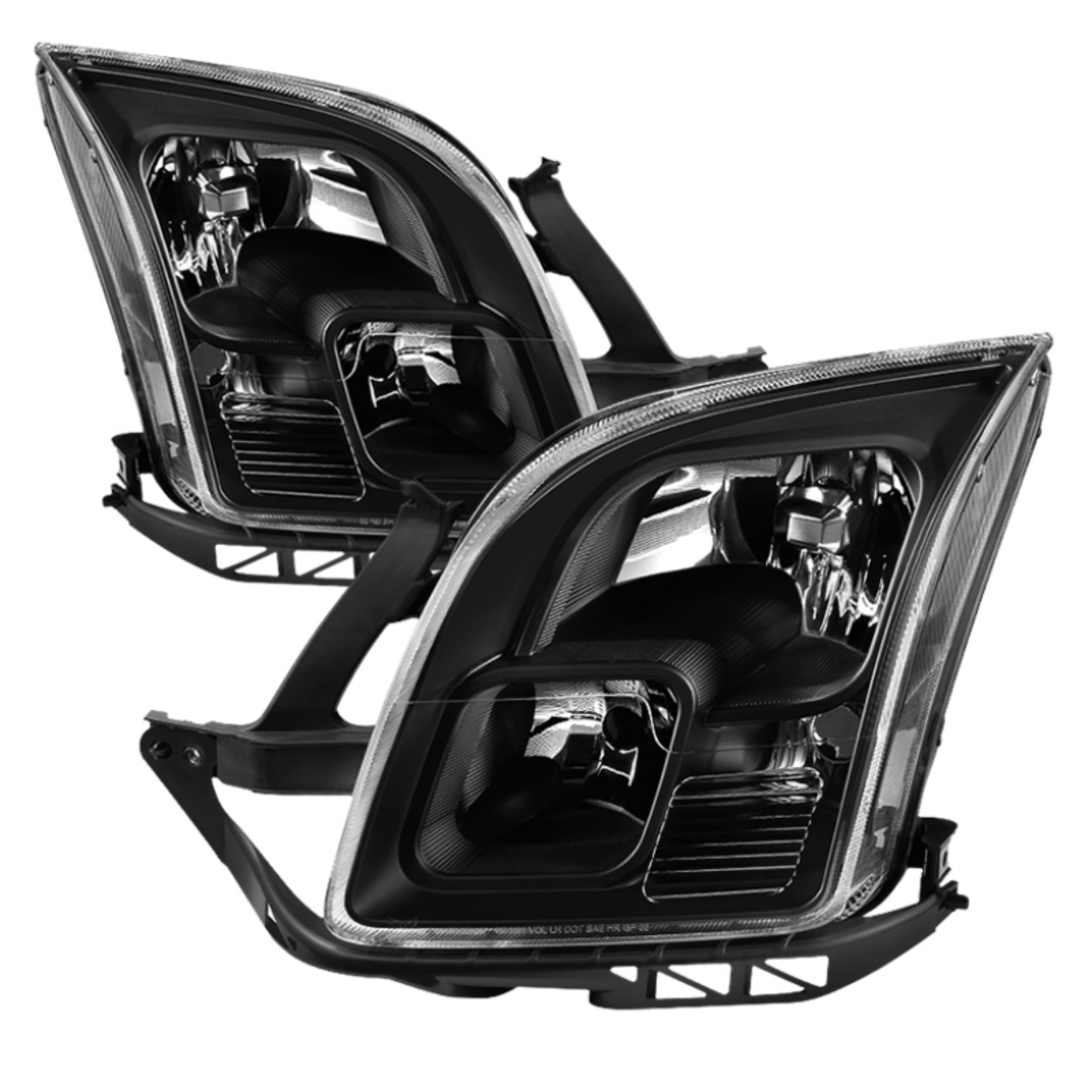 Picture of xTune Ford Fusion 2006-2009 OEM Style Headlights -Black HD-JH-FFUS06-AM-BK