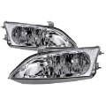 Picture of xTune Lexus ES300 1997-2001 Halogen Models Only OEM Style Headlights - Chrome140 HD-JH-LES30097-OE