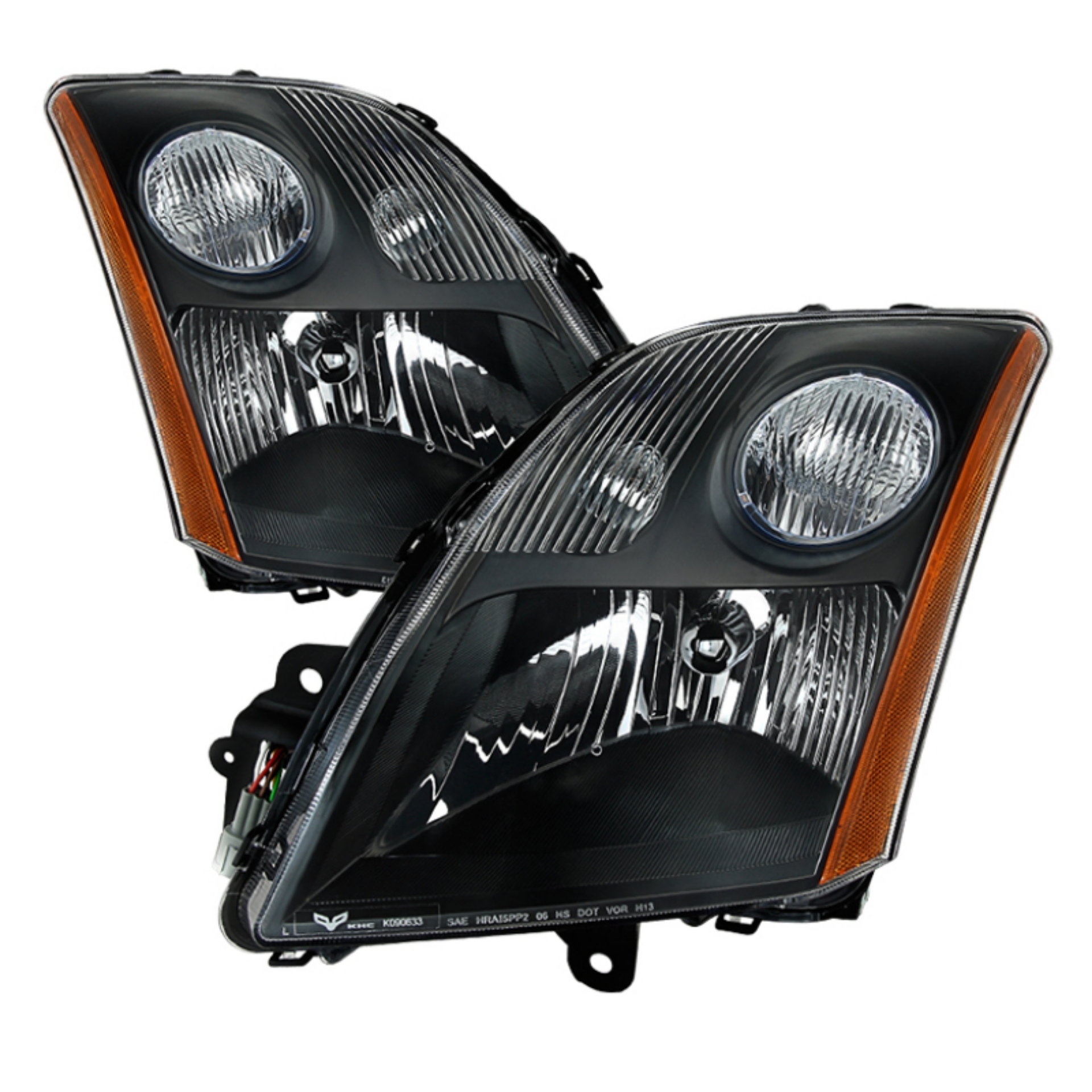 Picture of xTune Nissan Sentra 07-09 L4 2-0L 2-5L Only OEM Style Headlights - Black HD-JH-NS07-2-0L-BK