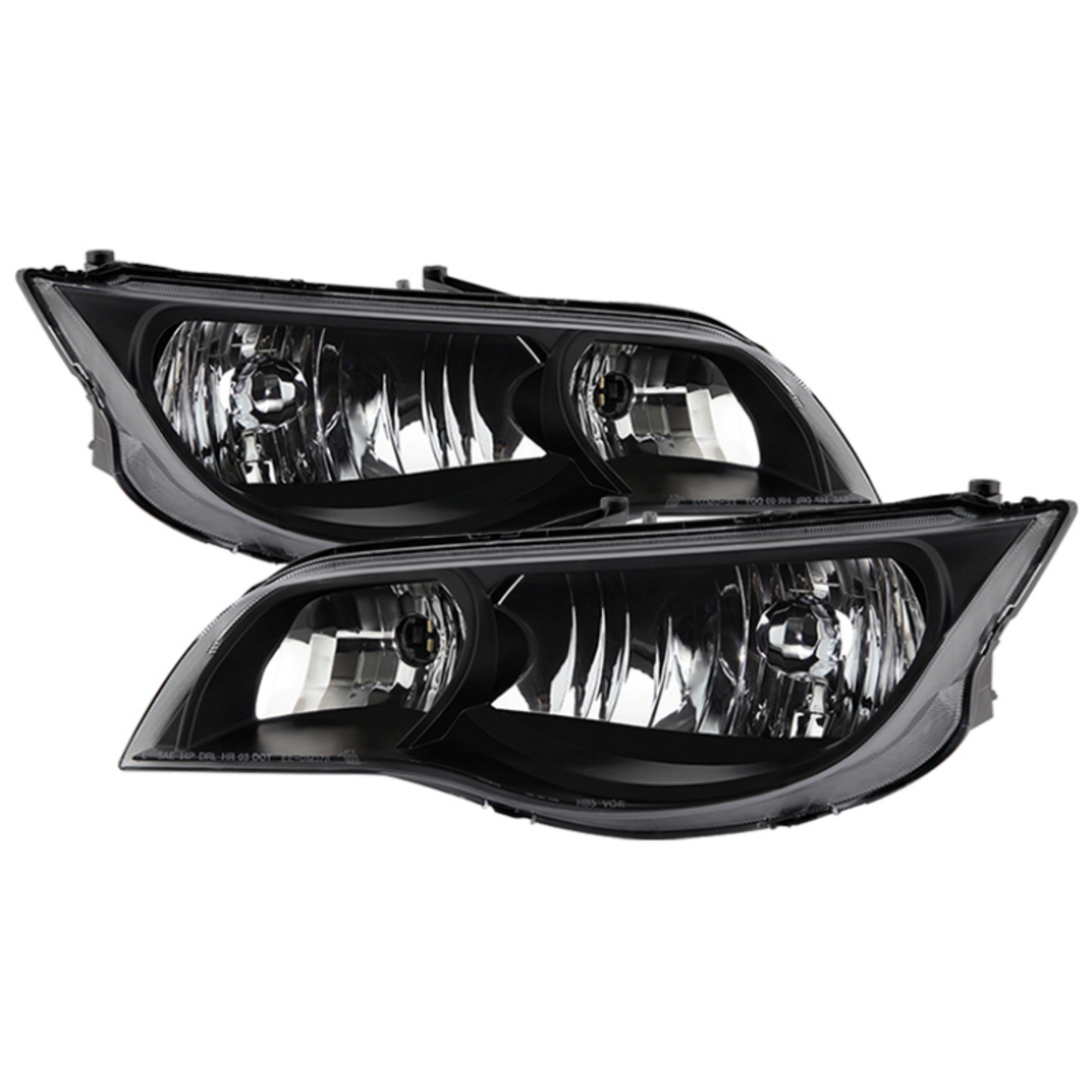 Picture of xTune Saturn ION Coupe 03-07 Not Sedan OEM Style Headlights - Black HD-JH-SAION-2D-BK