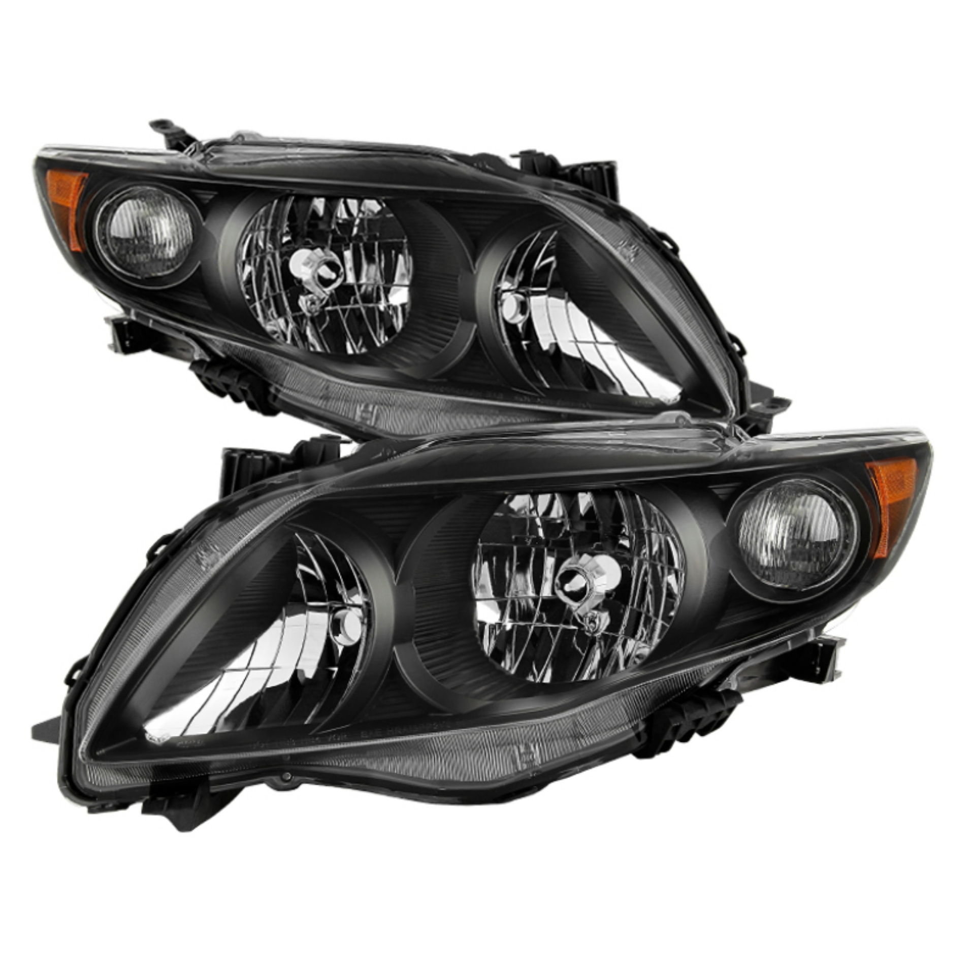 Picture of xTune Toyota Corolla 2009-2010 OEM Style Headlights - Black HD-JH-TCO09-AM-BK