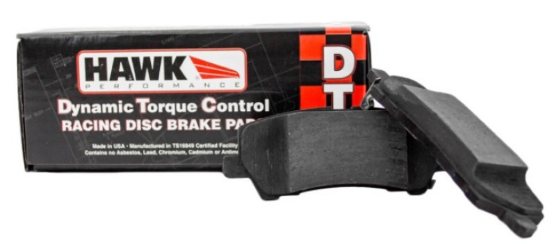 Picture of Hawk 15-17 Ford Mustang Performance DTC-60 Rear Brake Pads