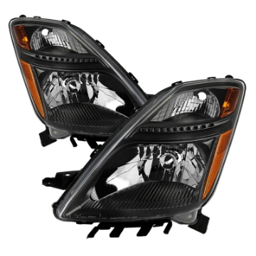 Picture of xTune Toyota Prius Halogen Models Only 06-09 OEM Style Headlights - Black HD-JH-TPRI06-AM-BK
