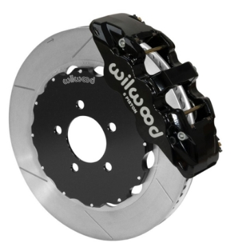 Picture of Wilwood AERO6 Front Big Brake Kit 14-00in Black 03-11 Crown Victoria