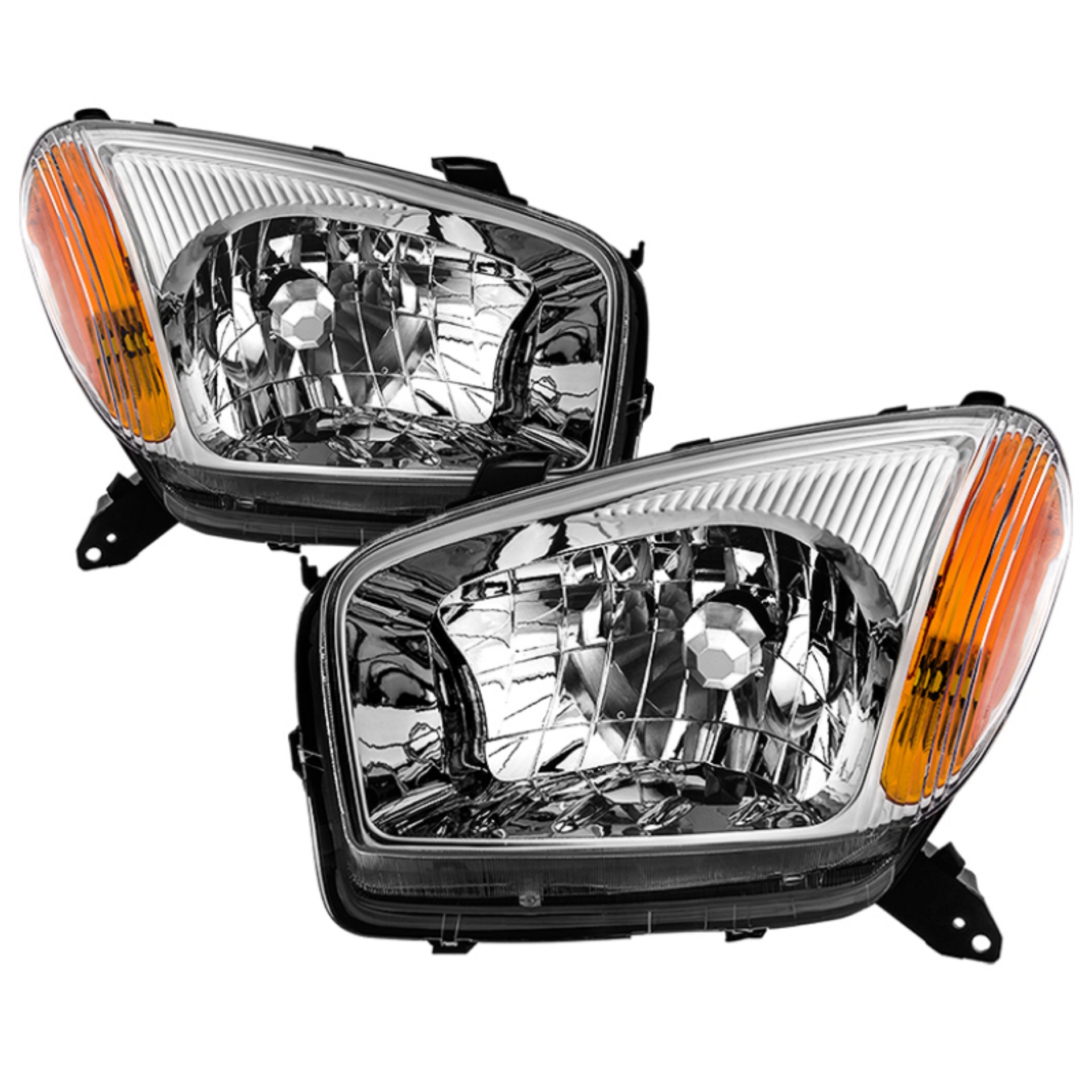 Picture of xTune Toyota RAV4 2001-2003 OEM Style Headlights - Chrome HD-JH-TRAV4-AM-C