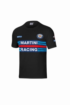 Picture of Sparco T-Shirt Martini-Racing XXL Black