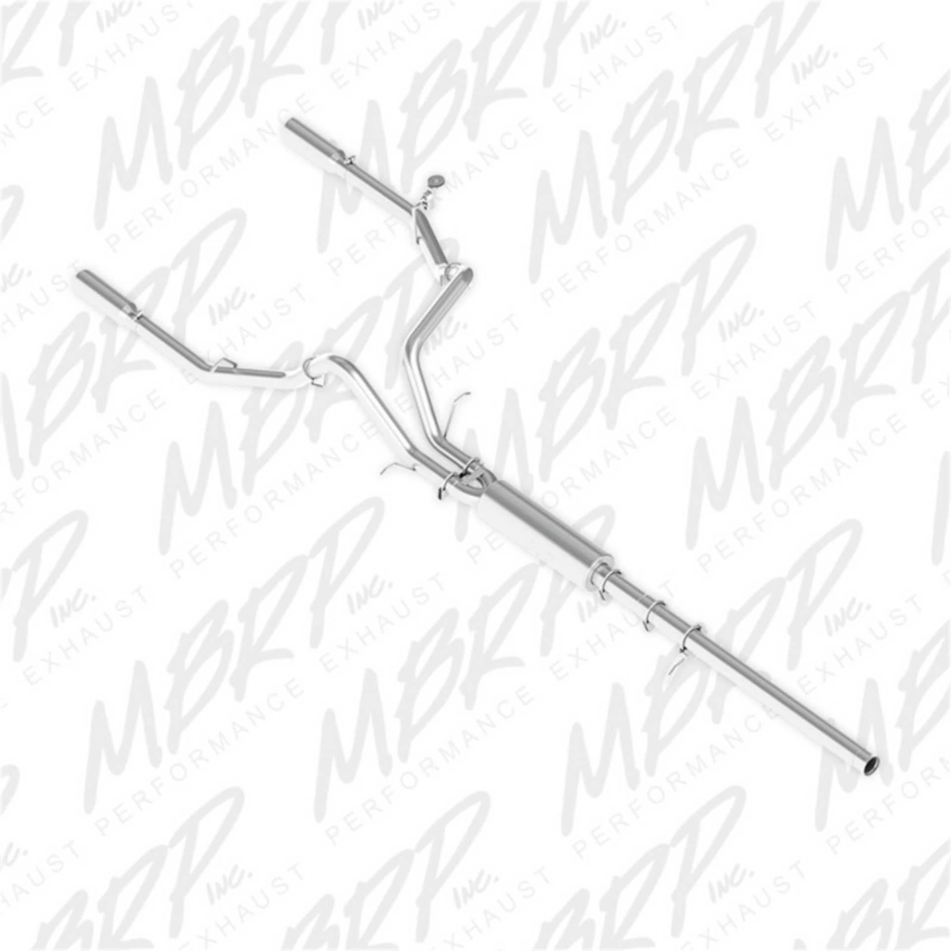 Picture of MBRP 14 Chevy-GMC 1500 Silverado-Sierra 4-3L V6-5-3L V8 Dual Split Rear Alum 3in Cat Back Exhaust