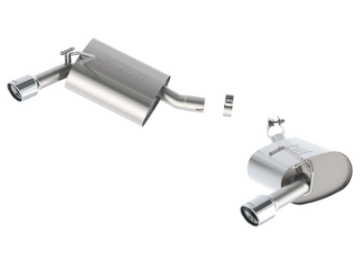 Picture of Borla 14-15 Chevy Camaro 3-6L V6 RWD Single Split Rr Exit Touring Exhaust rear section only