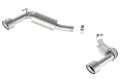 Picture of Borla 14-15 Camaro SS 6-2L V8 RWD Single Split Rr Exit S-Type Exhaust rear section only