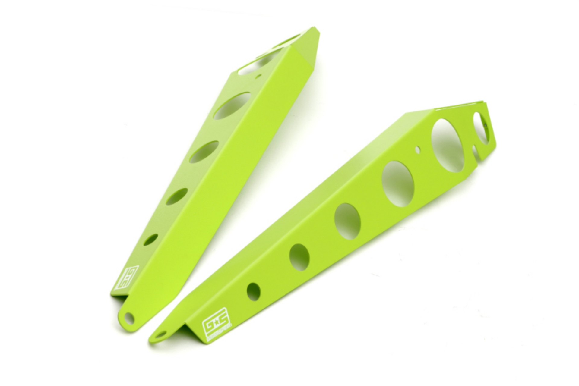 Picture of GrimmSpeed 15+ Subaru WRX-STI Fender Shroud - Neon Green Powdercoat