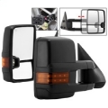 Picture of xTune Chevy Silverado 99-02 G2 Heated Amber LED Signal Telescoping Mirrors MIR-CS99S-G2-PWH-AM-SET