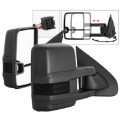 Picture of xTune Chevy Silverado 14-16 Heated Smoke LED Signal Telescoping Mirrors MIR-CSIL14S-G2-PWH-SM-SET