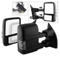 Picture of xTune Ford SuperDuty 08-15 Extendable Heated Mirrors w- LED Signal Smoke MIR-FDSD08S-PW-SM-SET