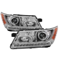 Picture of xTune Dodge Journey 2009-2014 Light Bar DRL Projector - Black PRO-JH-DJ09-LBBRL-C
