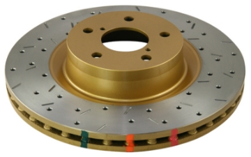 Picture of DBA 96-99 Evo 9 GSR w- 16in Wh Front Drilled & Slotted 4000 Series Rotor