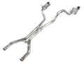 Picture of aFe MACHForce XP Cat-Back Exhaust 3in SS w- Black Tips 11-14 Ford Mustang GT V8 5-0L