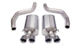 Picture of Corsa 2006-2013 Chevrolet Corvette C6 Z06 7-0L V8 Polished Sport Axle-Back Exhaust