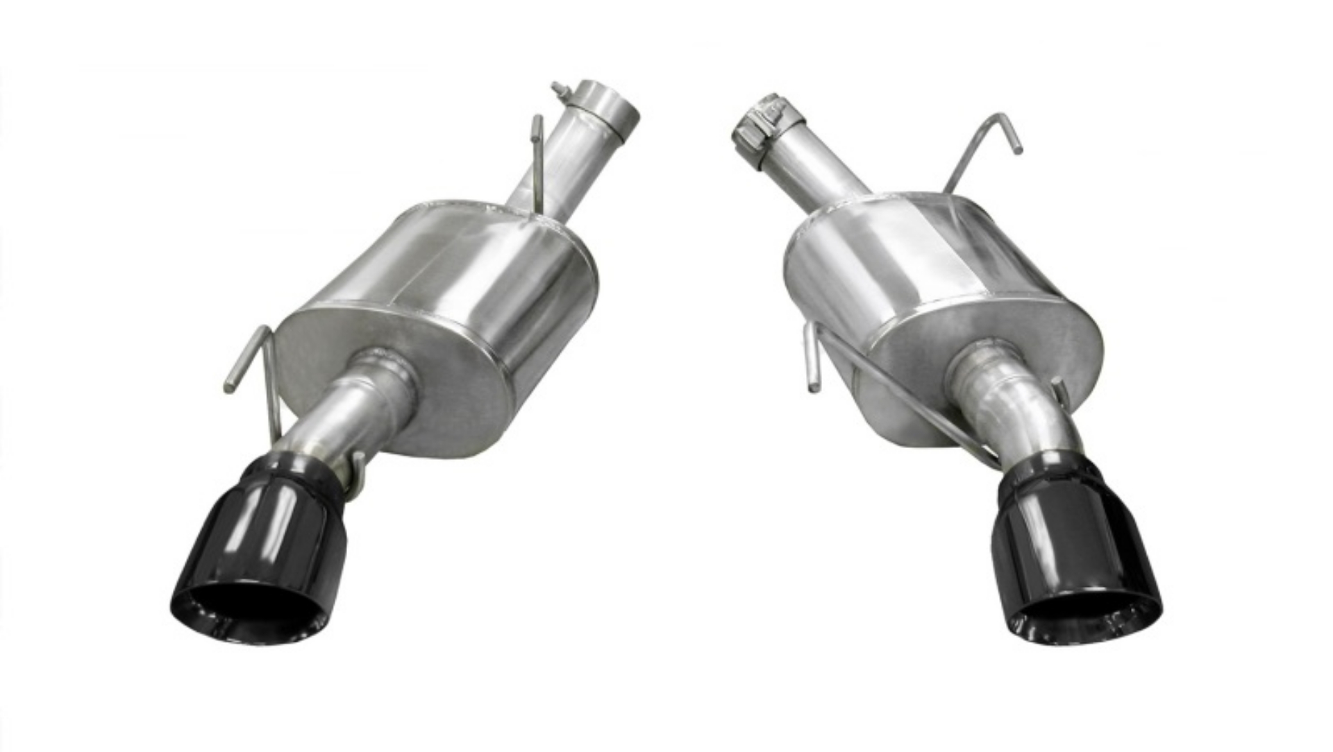 Picture of Corsa 2005-2010 Ford Mustang Shelby GT500 5-4L V8 Black Xtreme Axle-Back Exhaust