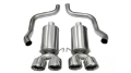 Picture of Corsa 2009-2013 Chevrolet Corvette C6 6-2L V8 Polished Xtreme Axle-Back Exhaust