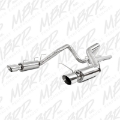 Picture of MBRP 11-12 Ford Shelby GT 500 T304 3in Cat Back Dual Split Rear Race Version 4-5in Tips