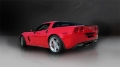 Picture of Corsa 2006-2013 Chevrolet Corvette C6 Z06 7-0L V8 Black Sport Axle-Back Exhaust