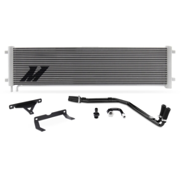 Picture of Mishimoto 17-19 Ford 6-7L Powerstroke Transmission Cooler Kit Silver
