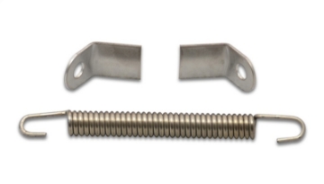 Picture of Vibrant Weld on Collector Tab Kit includes 2 x S-S- collector tabs and 3-1-2in long spring