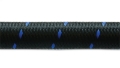 Picture of Vibrant -10 AN Two-Tone Black-Blue Nylon Braided Flex Hose 2 foot roll