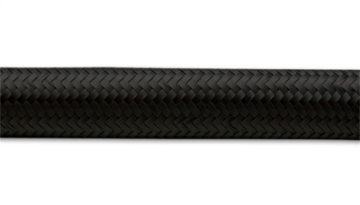 Picture of Vibrant -8 AN Black Nylon Braided Flex Hose 5 foot roll
