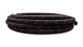 Picture of Vibrant -10 AN Two-Tone Black-Red Nylon Braided Flex Hose 5 foot roll