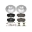Picture of Power Stop 97-04 Porsche Boxster Rear Euro-Stop Brake Kit