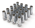 Picture of Wheel Mate 12x1-25 48mm Muteki SR48 Satin Silver Open End Lug Nuts