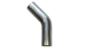 Picture of Vibrant 2in O-D- T304 SS 45 deg Mandrel Bend 6in x 6in leg lengths 2in Centerline Radius