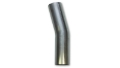 Picture of Vibrant 1-5in O-D- T304 SS 15 deg Mandrel Bend 4in x 4in leg lengths 1-5in Centerline Radius