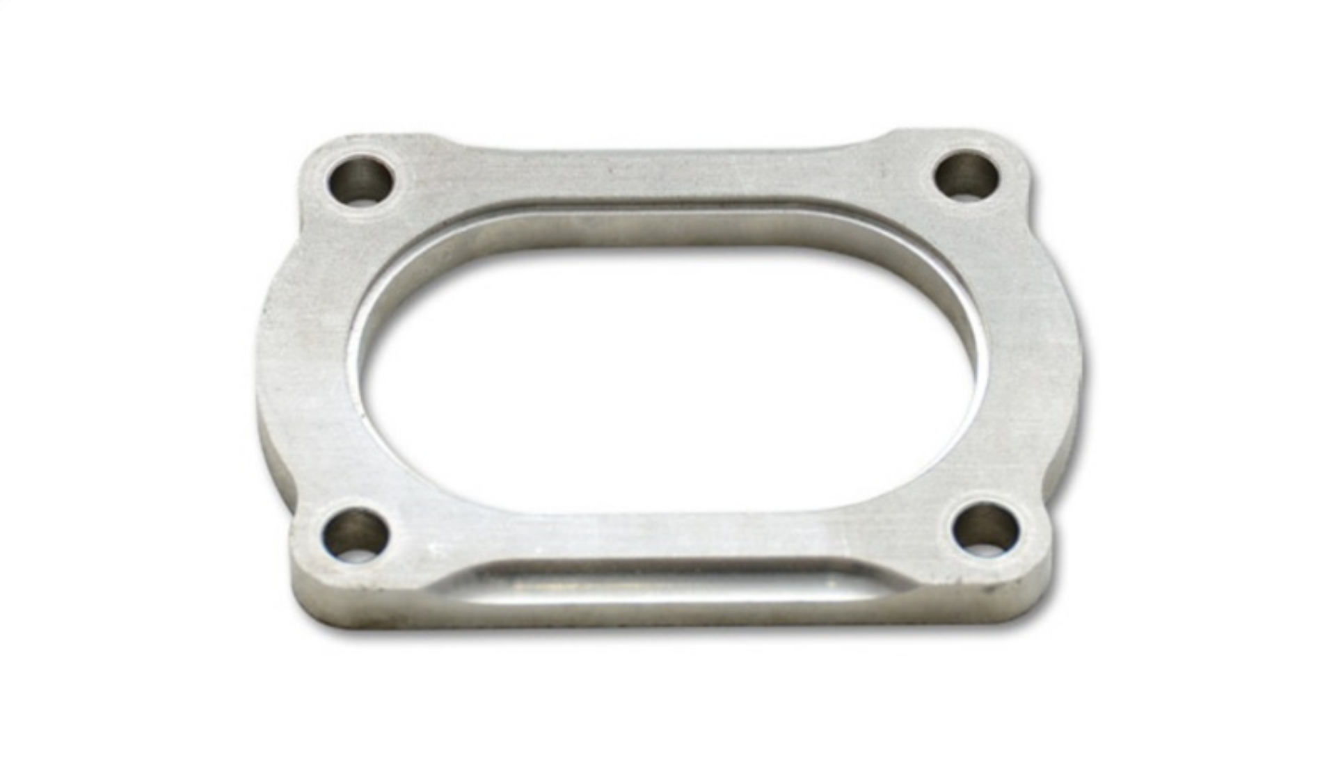 Picture of Vibrant T304 SS 4 Bolt Flange for 3-5in O-D- Oval tubing
