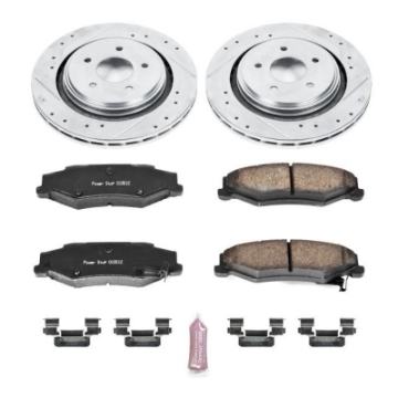 Picture of Power Stop 06-09 Cadillac XLR Rear Z23 Evolution Sport Brake Kit