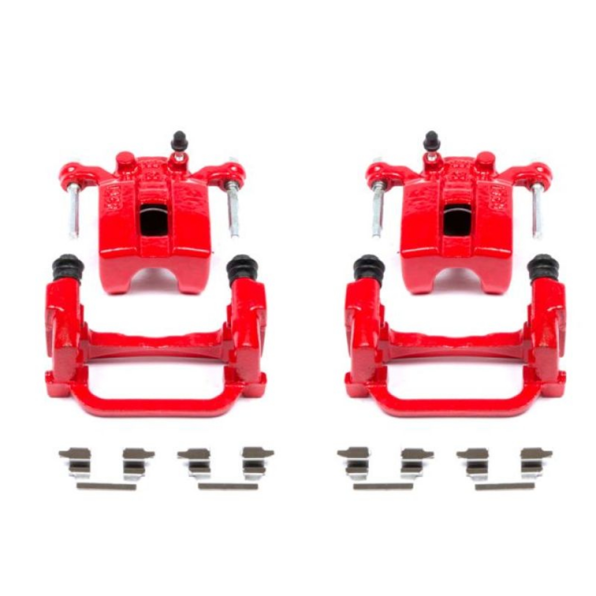 Picture of Power Stop 05-08 Infiniti G35 Rear Red Calipers w-Brackets - Pair