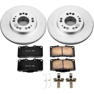Picture of Power Stop 1999 Mitsubishi 3000GT Front Z17 Evolution Geomet Coated Brake Kit
