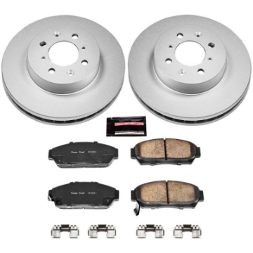 Picture of Power Stop 94-01 Acura Integra Front Z17 Evolution Geomet Coated Brake Kit