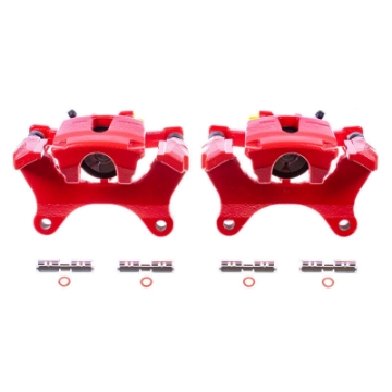 Picture of Power Stop 15-17 Ford F-150 Rear Red Calipers w-Brackets - Pair