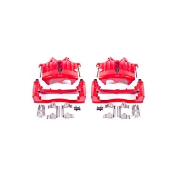 Picture of Power Stop 04-05 Buick Rainier Front Red Calipers w-Brackets - Pair