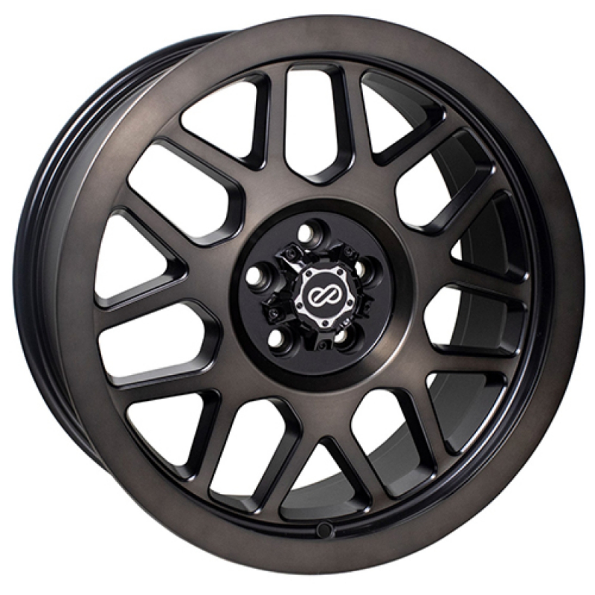 Picture of Enkei Matrix 17x9 5x127 10mm Offset 108mm Bore Brushed Black Wheel
