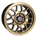 Picture of Enkei Matrix 17x9 5x127 10mm Offset 108mm Bore Brushed Gold Wheel